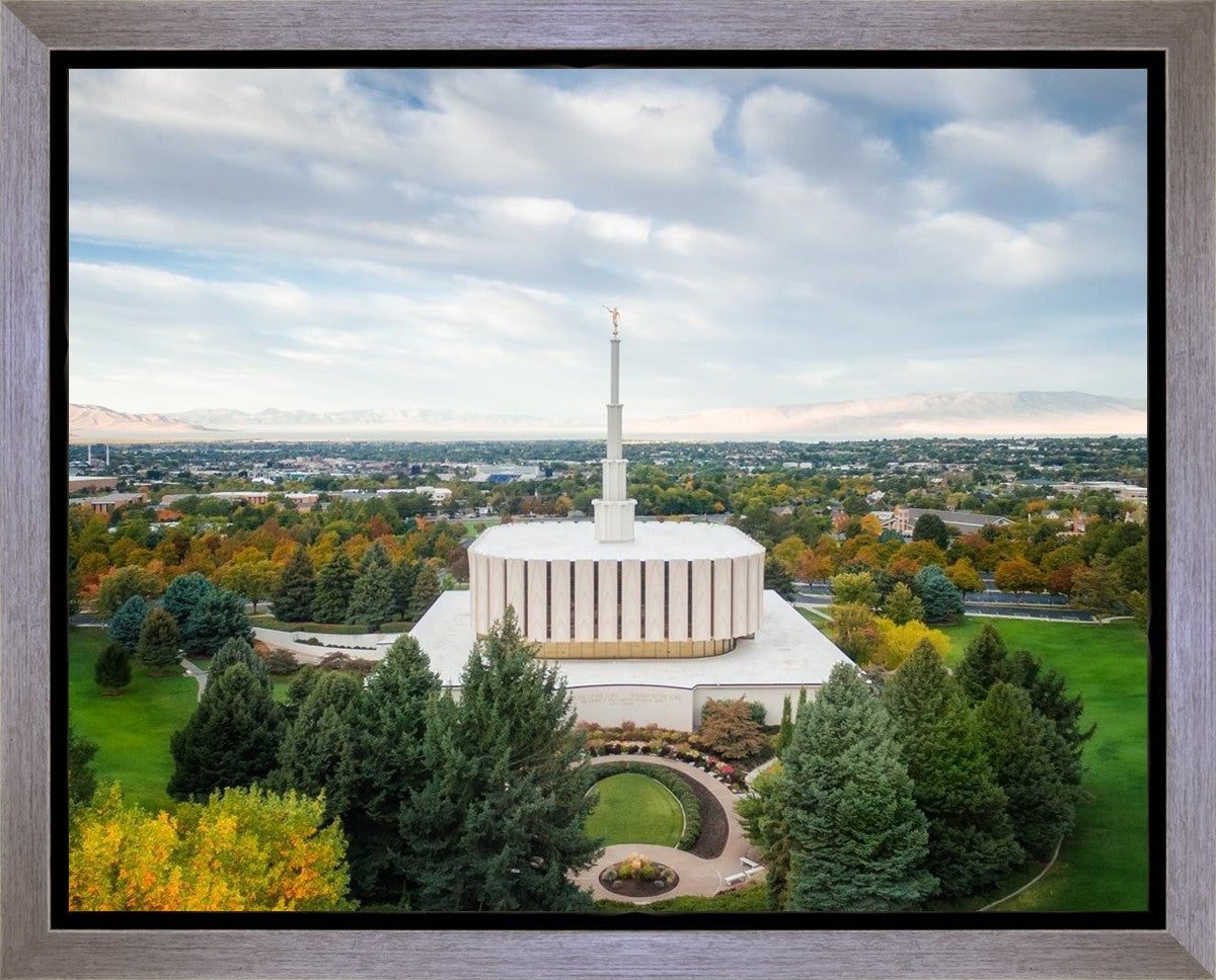 Provo Day Aerial Gallery Wrap