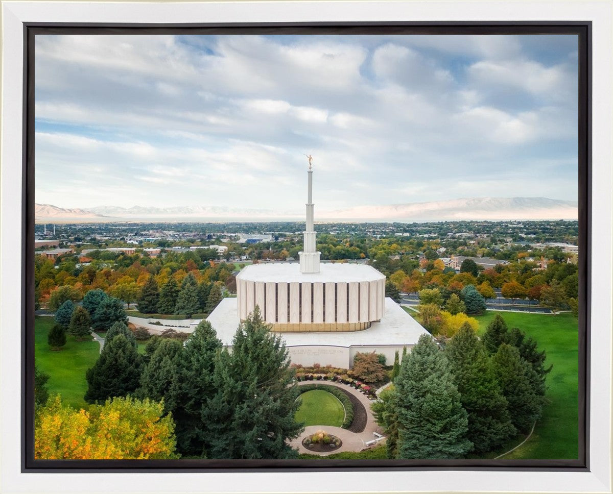 Provo Day Aerial Gallery Wrap