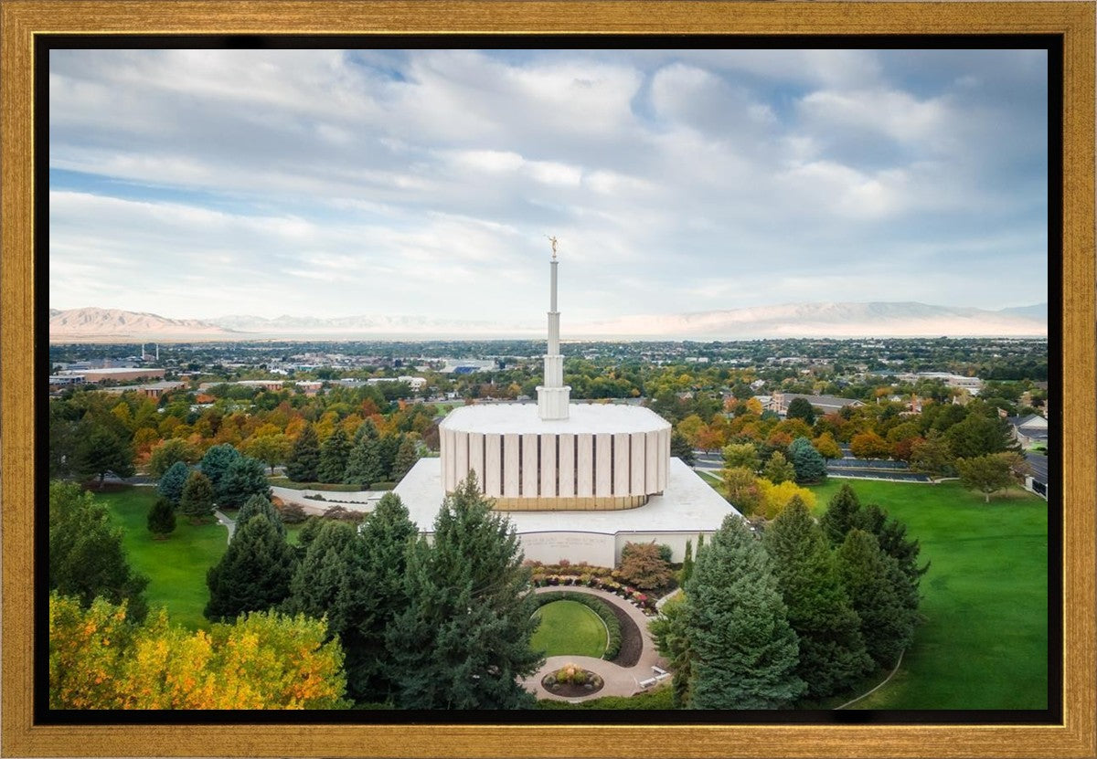 Provo Day Aerial Gallery Wrap
