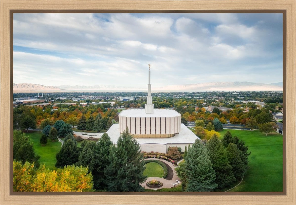 Provo Day Aerial Gallery Wrap