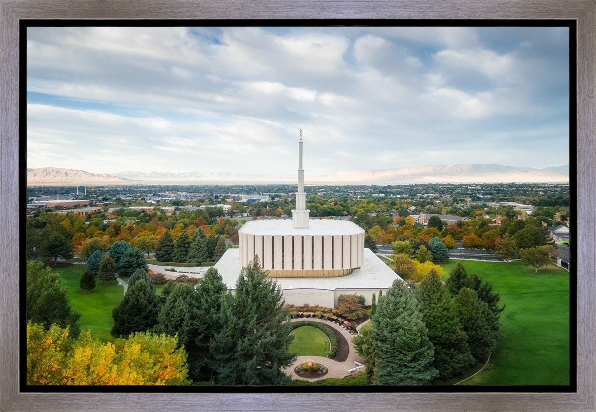 Provo Day Aerial Gallery Wrap