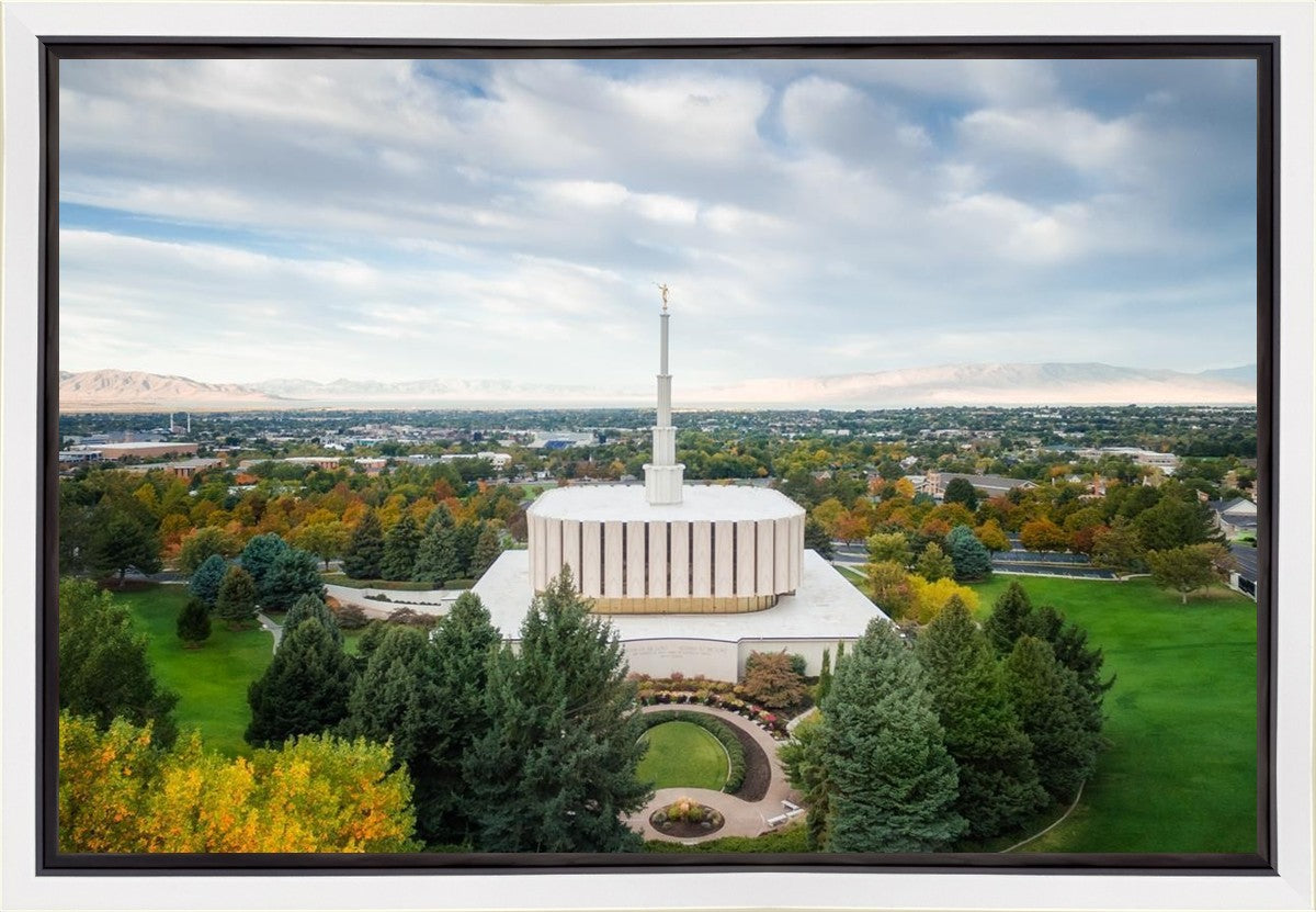 Provo Day Aerial Gallery Wrap