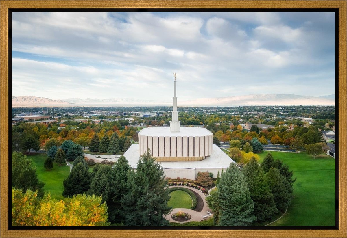 Provo Day Aerial Gallery Wrap
