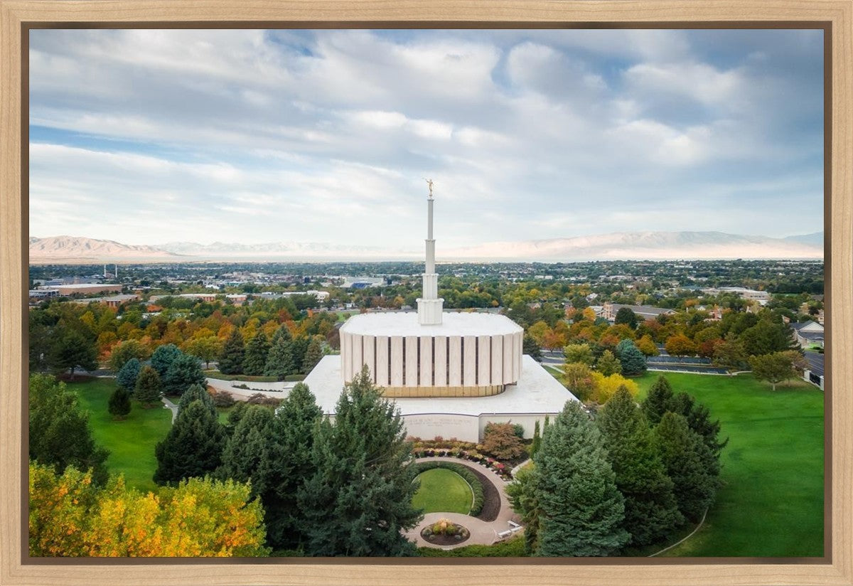 Provo Day Aerial Gallery Wrap