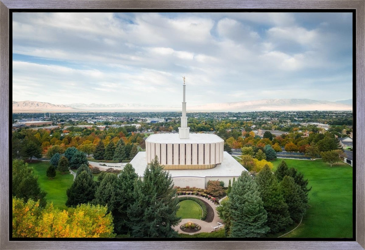 Provo Day Aerial Gallery Wrap