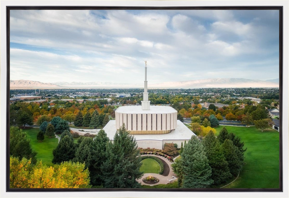 Provo Day Aerial Gallery Wrap