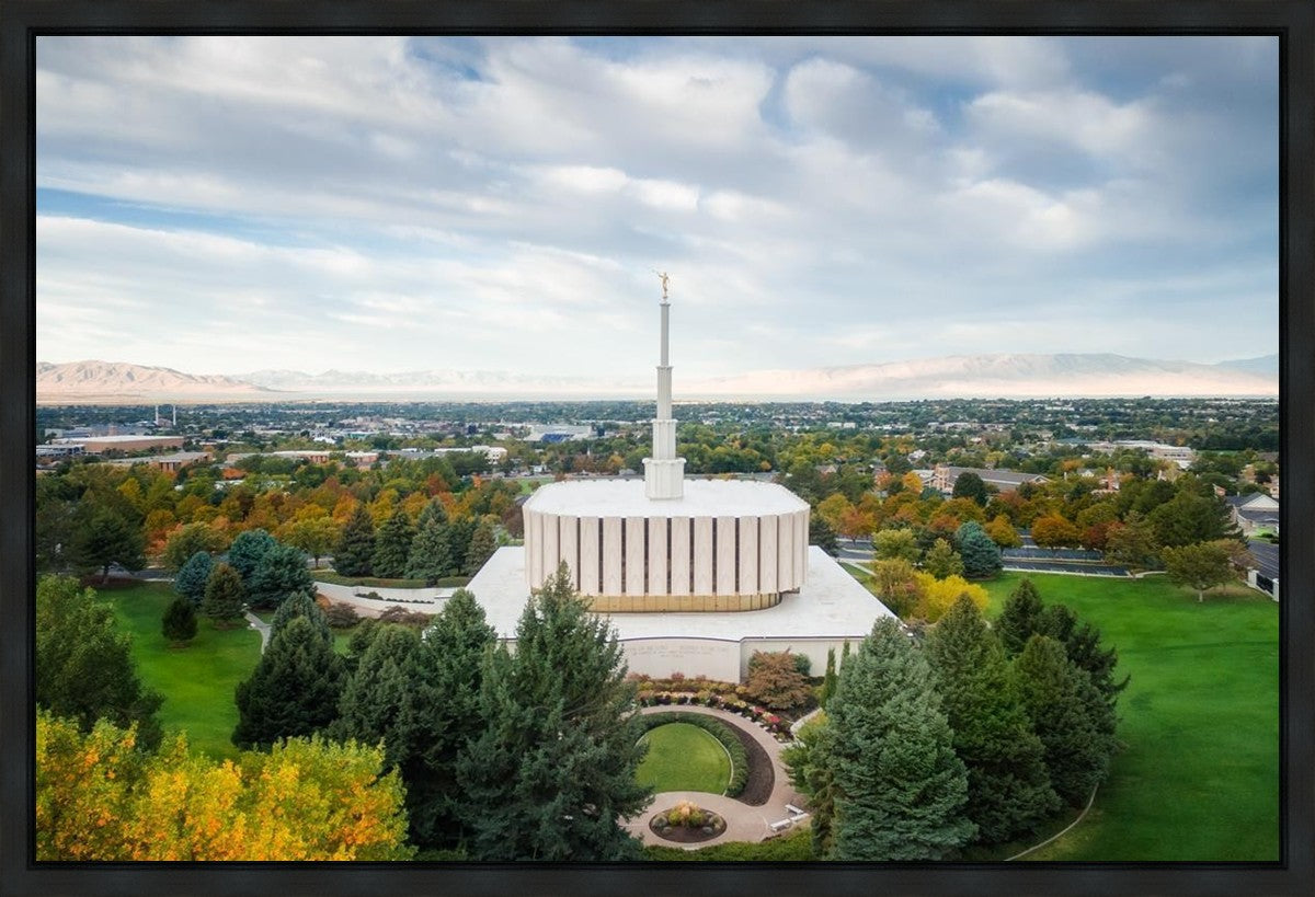 Provo Day Aerial Gallery Wrap