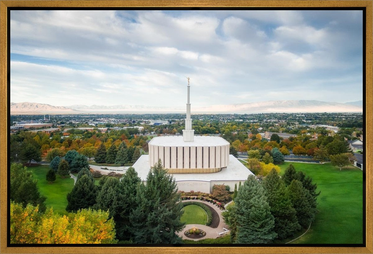 Provo Day Aerial Gallery Wrap