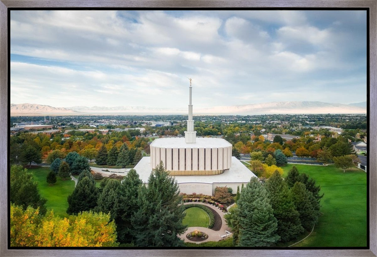 Provo Day Aerial Gallery Wrap