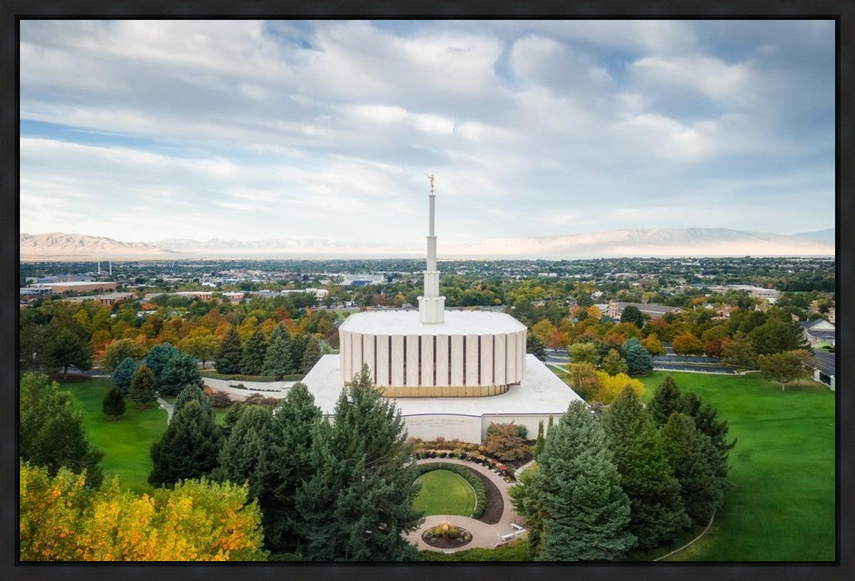 Provo Day Aerial Gallery Wrap