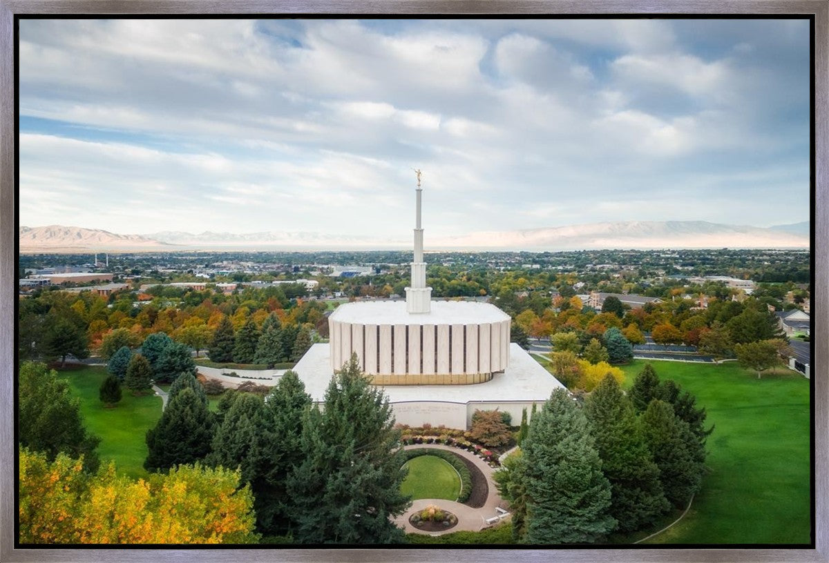 Provo Day Aerial Gallery Wrap