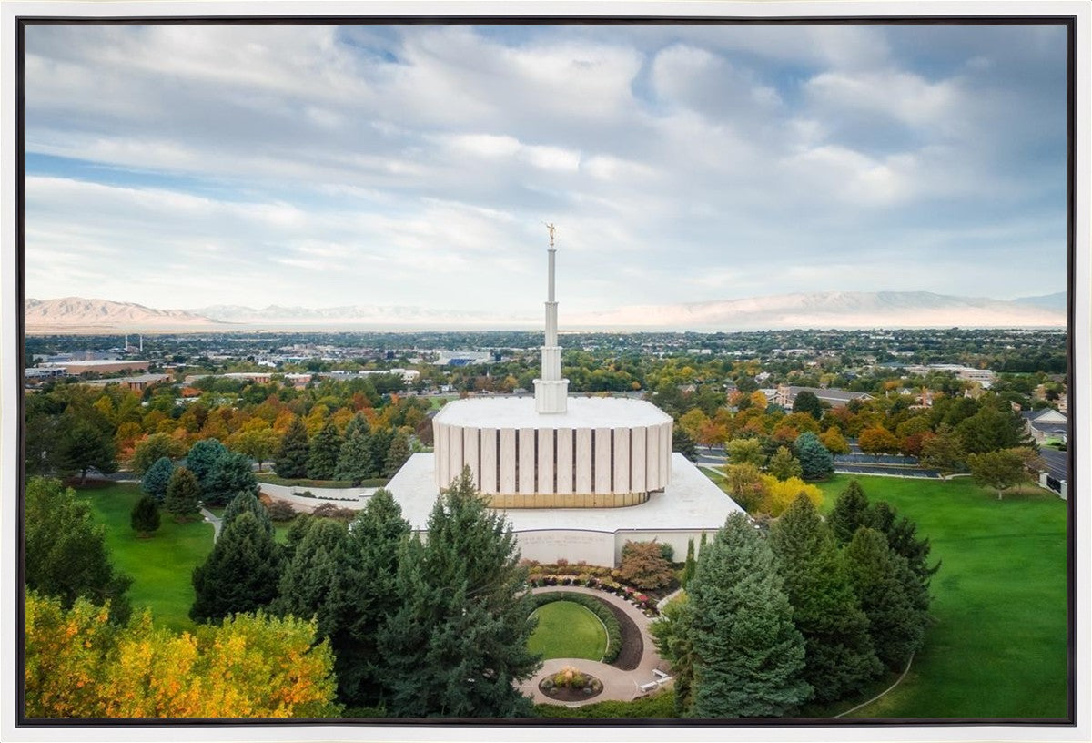 Provo Day Aerial Gallery Wrap