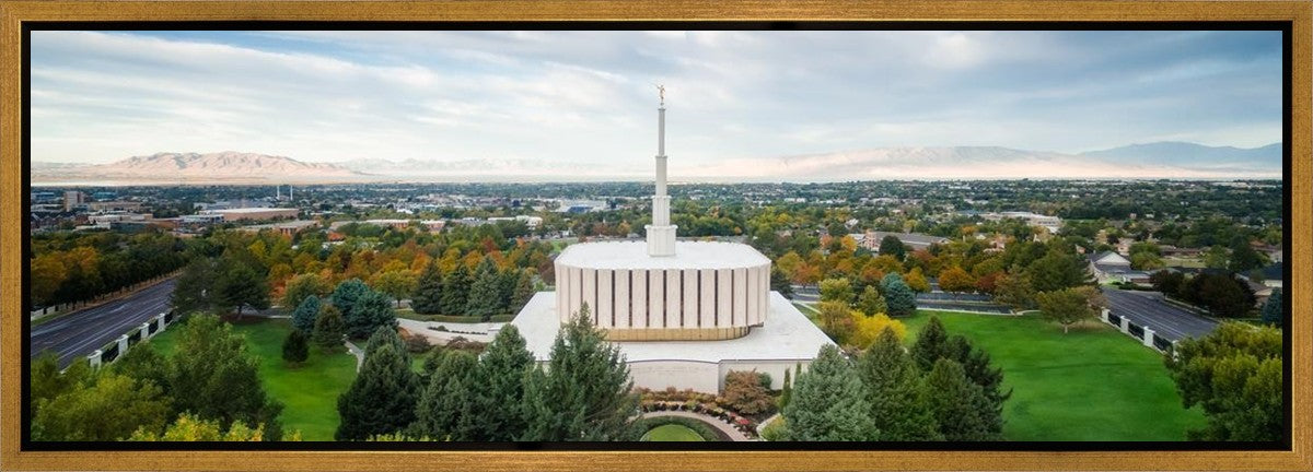 Provo Day Aerial Gallery Wrap