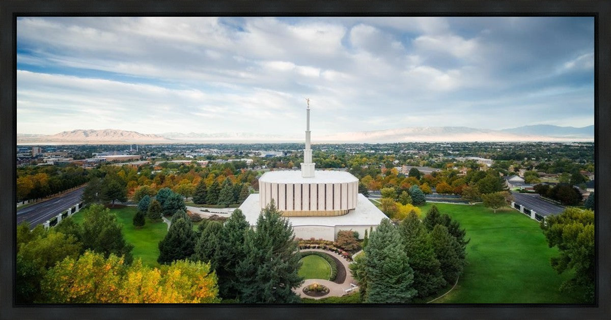 Provo Day Aerial Gallery Wrap