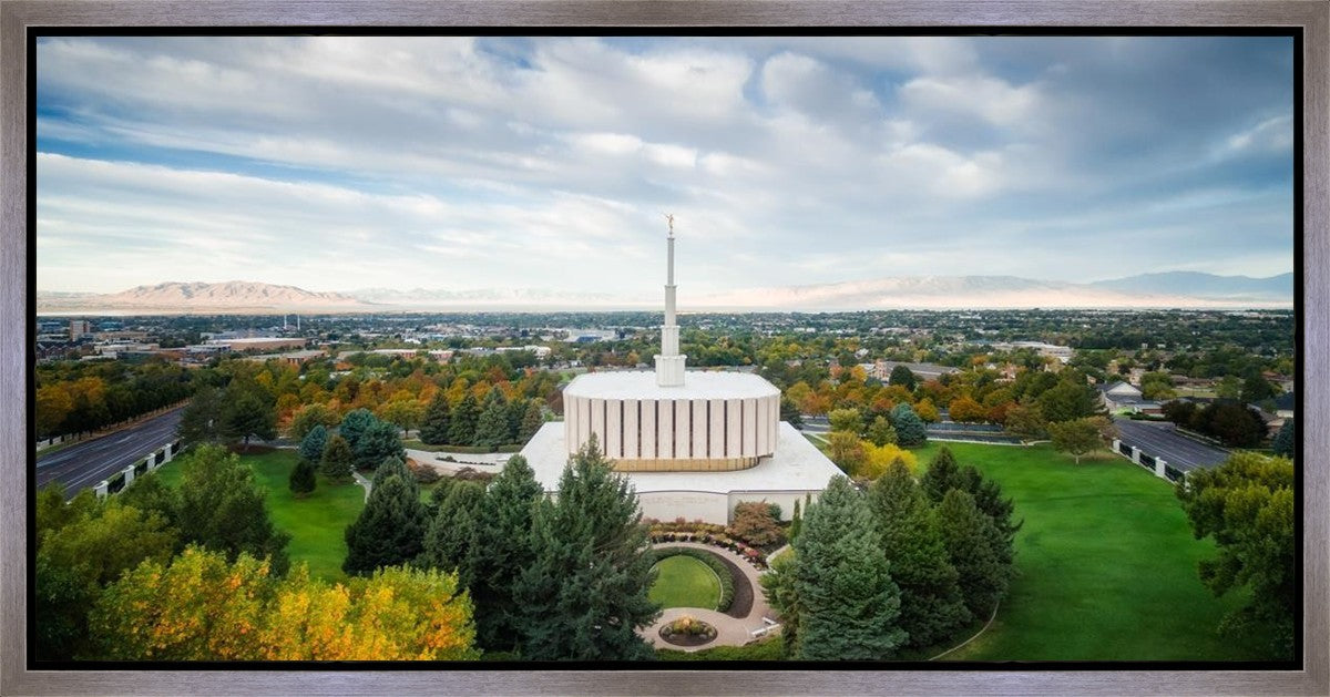 Provo Day Aerial Gallery Wrap