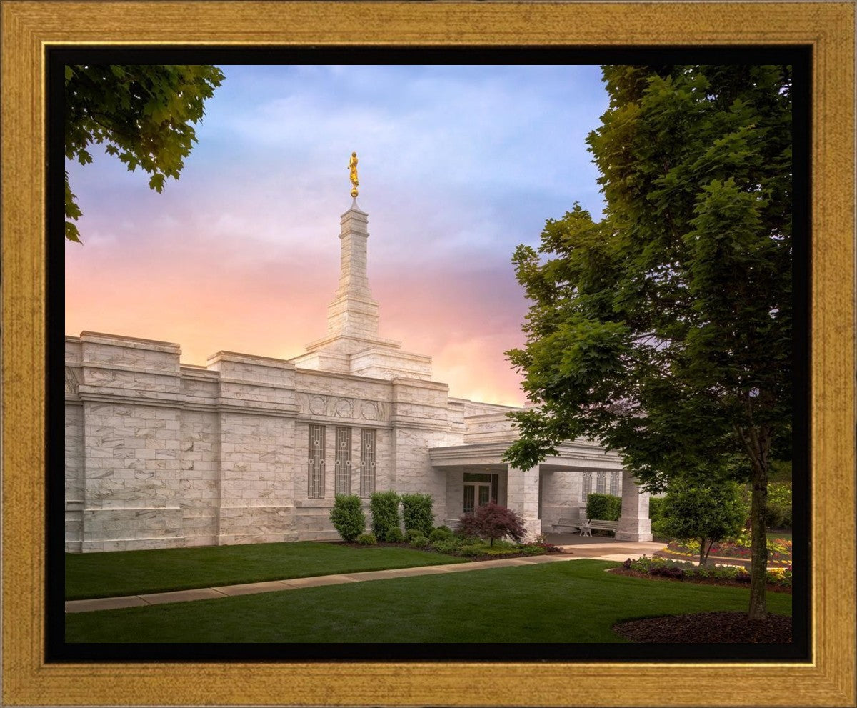 Raleigh Stormy Glow Gallery Wrap
