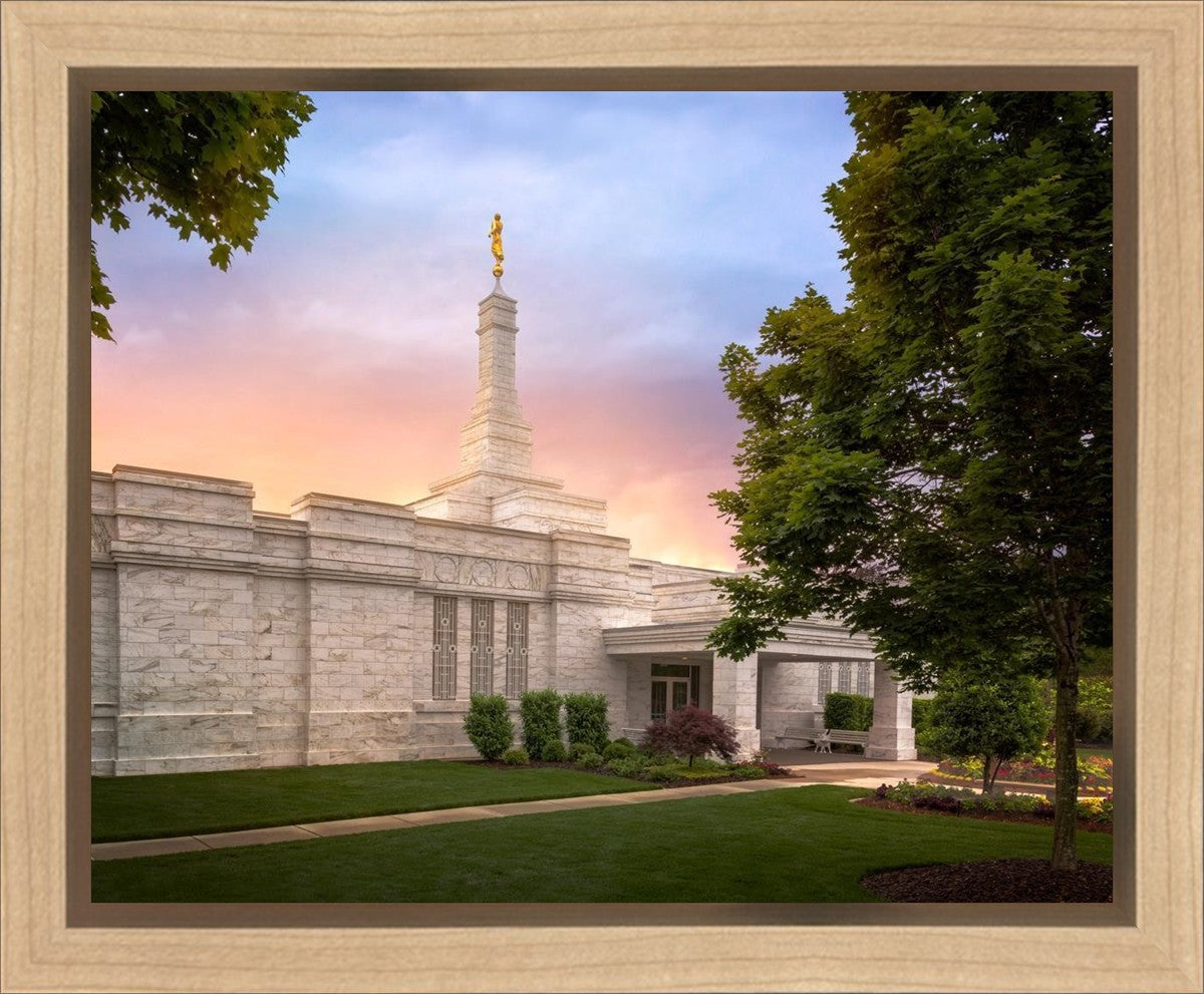 Raleigh Stormy Glow Gallery Wrap
