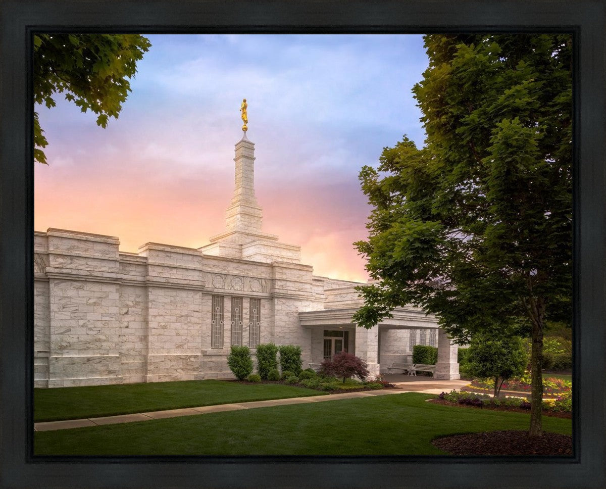 Raleigh Stormy Glow Gallery Wrap