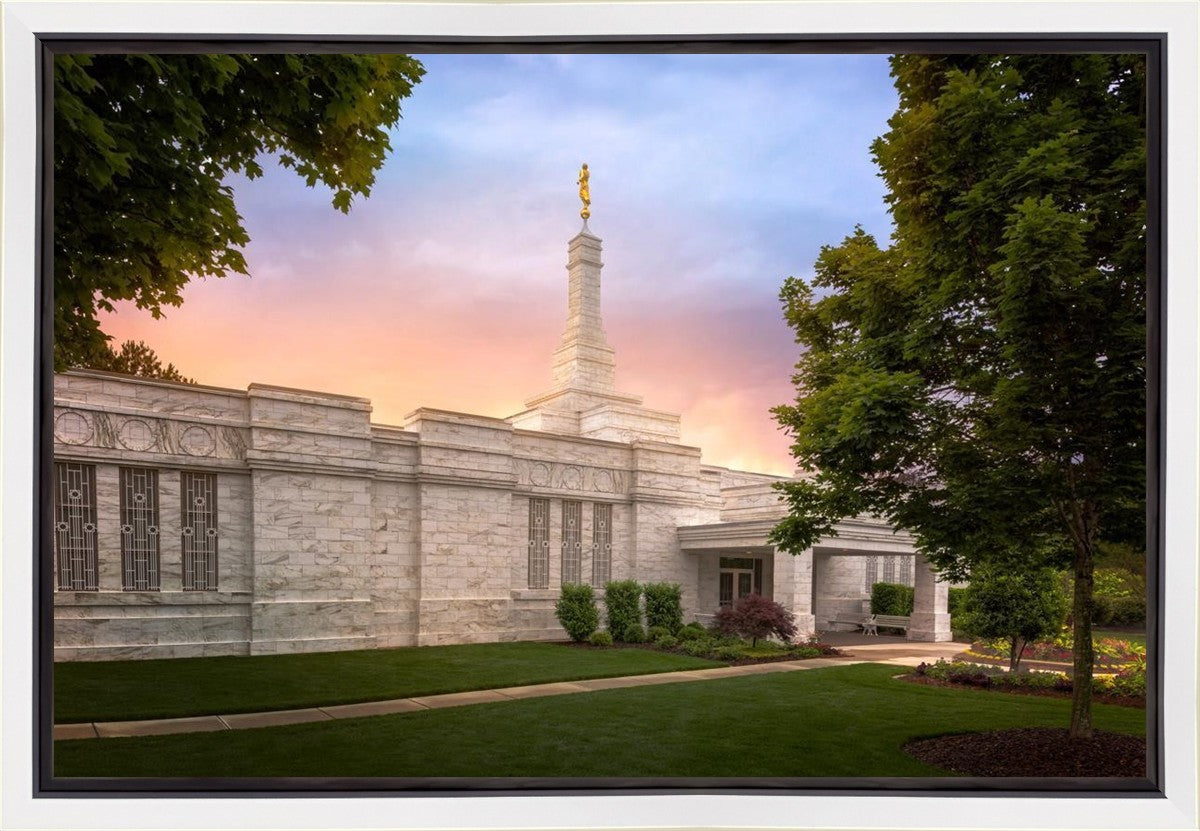 Raleigh Stormy Glow Gallery Wrap