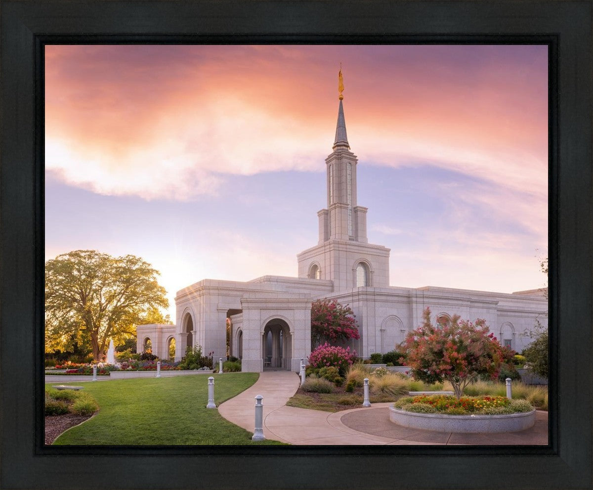 Sacramento Sunset Gallery Wrap