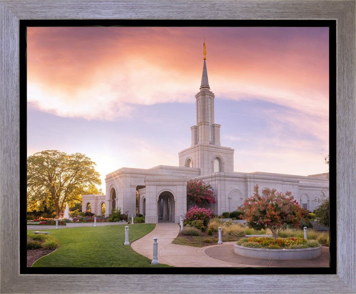 Sacramento Sunset Gallery Wrap