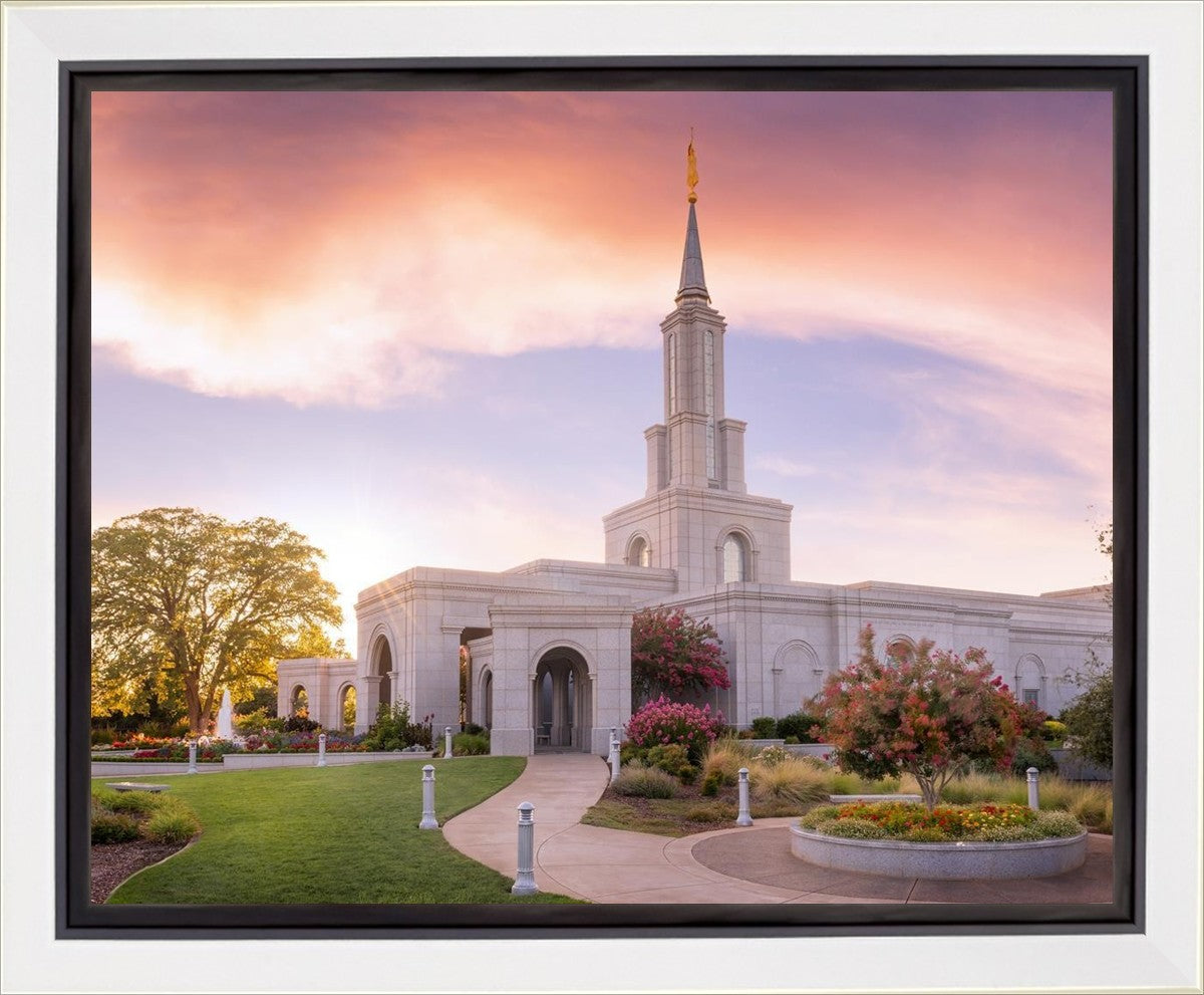 Sacramento Sunset Gallery Wrap