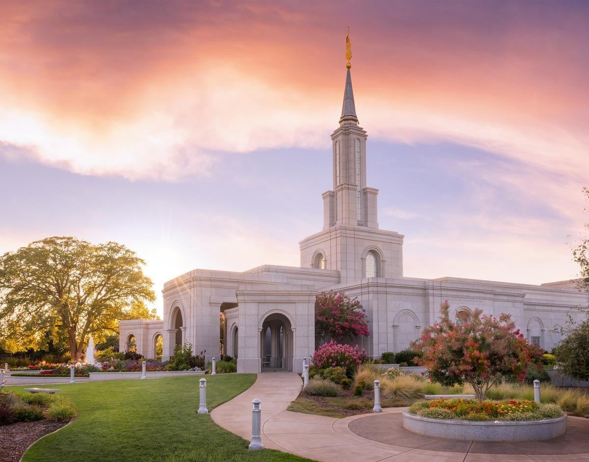 Sacramento Sunset Gallery Wrap