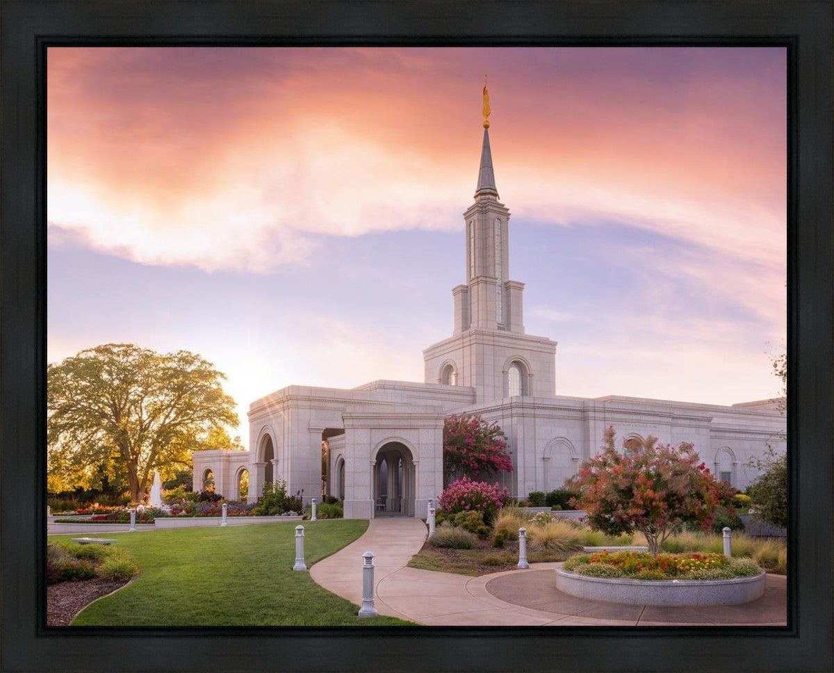 Sacramento Sunset Gallery Wrap