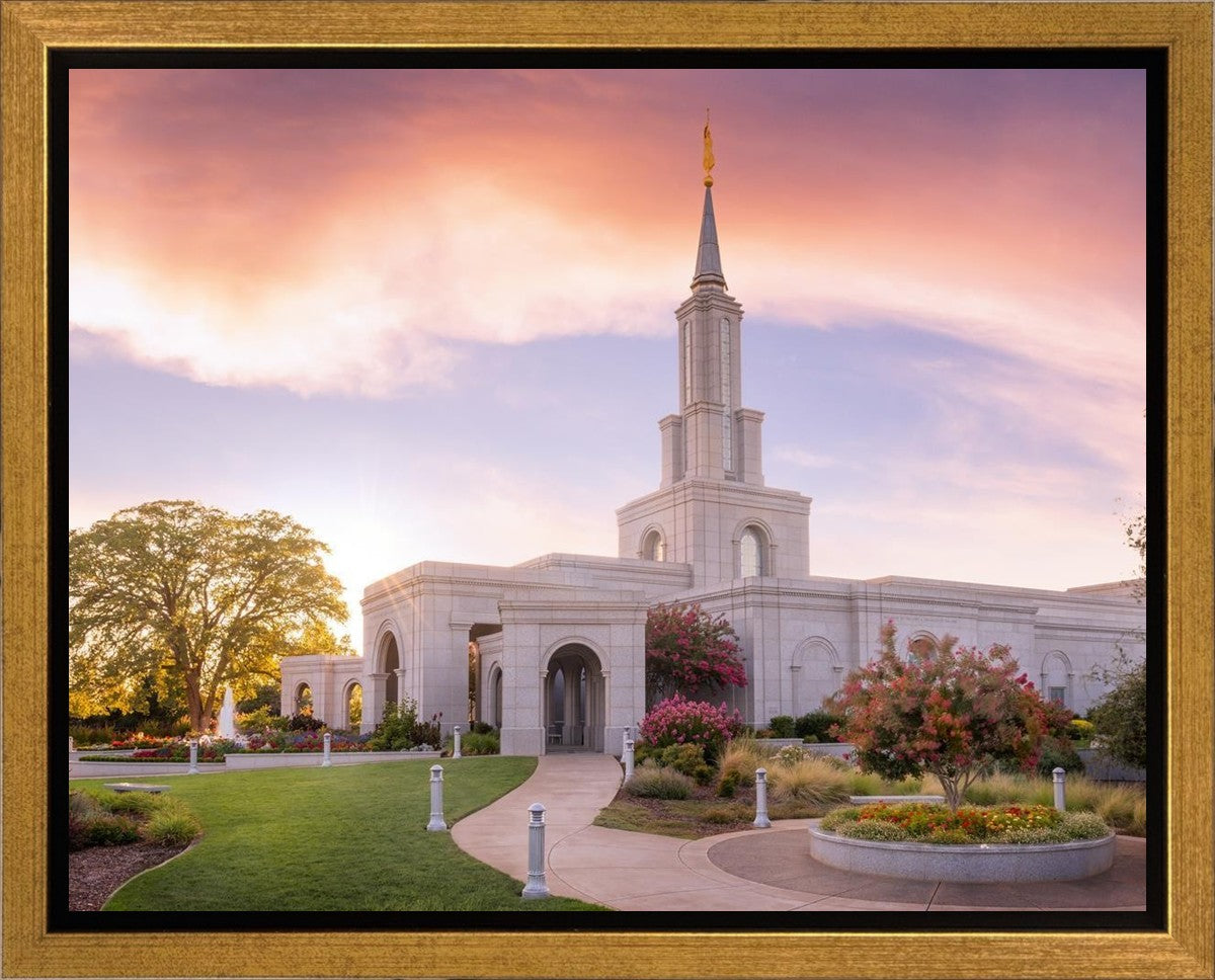 Sacramento Sunset Gallery Wrap