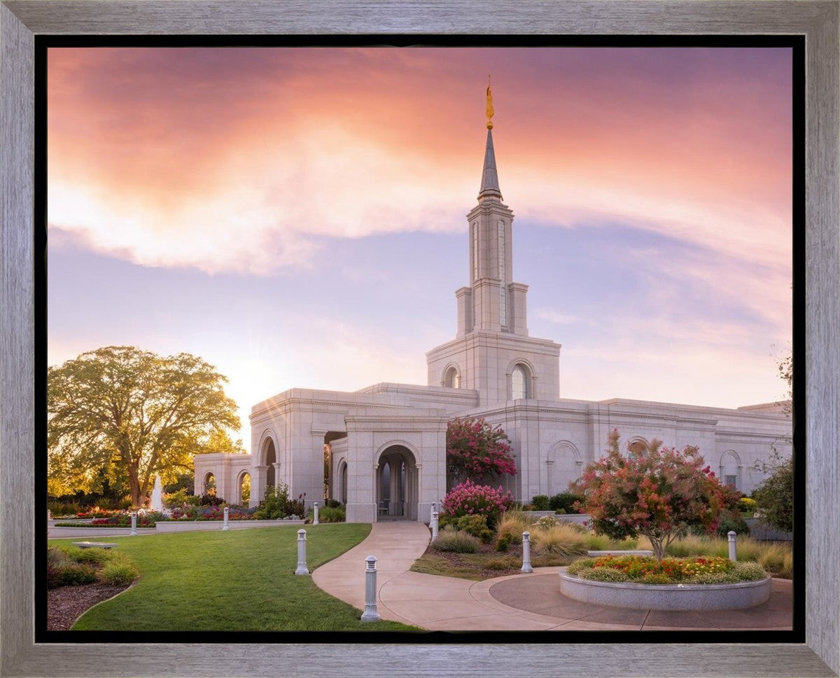 Sacramento Sunset Gallery Wrap