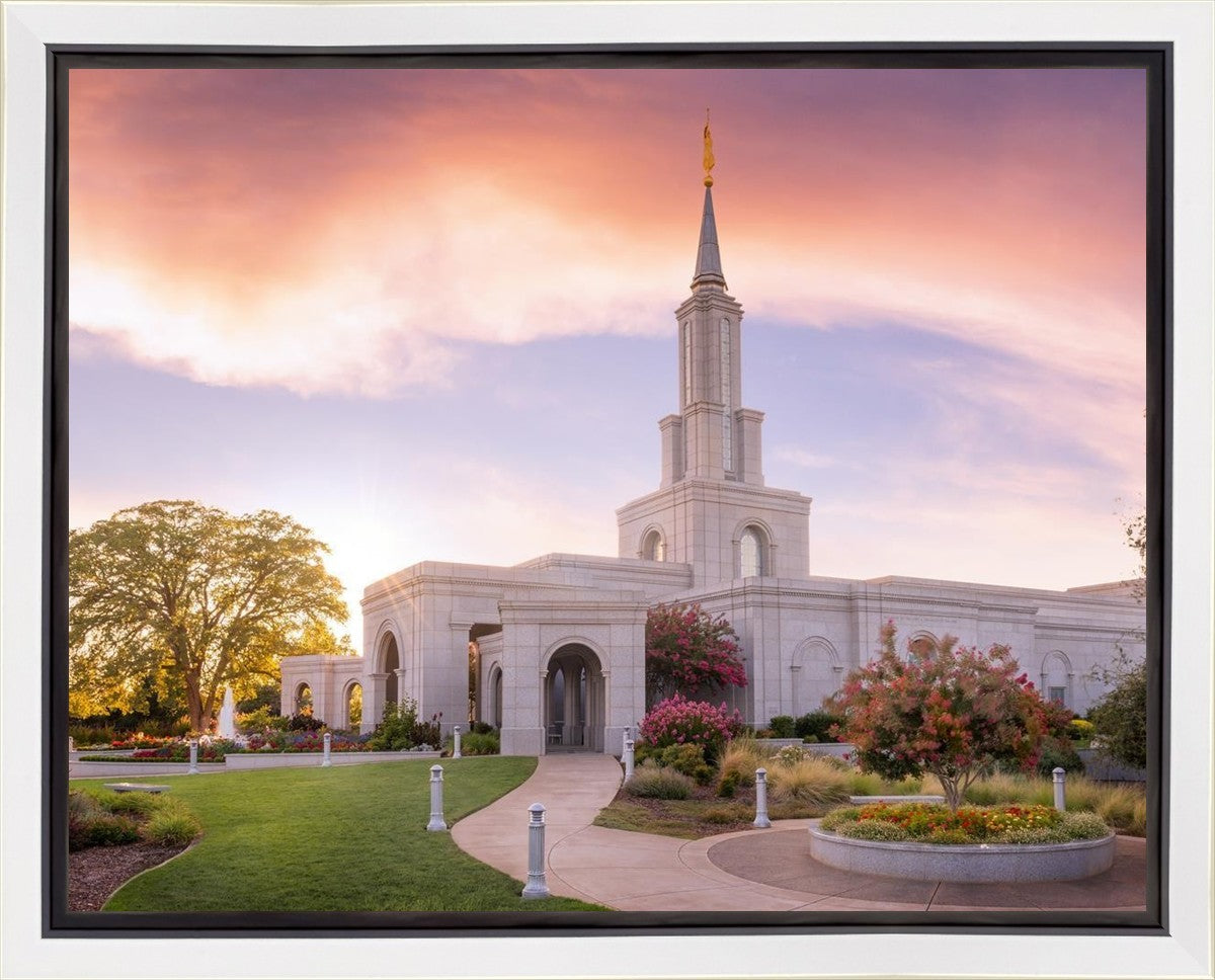 Sacramento Sunset Gallery Wrap