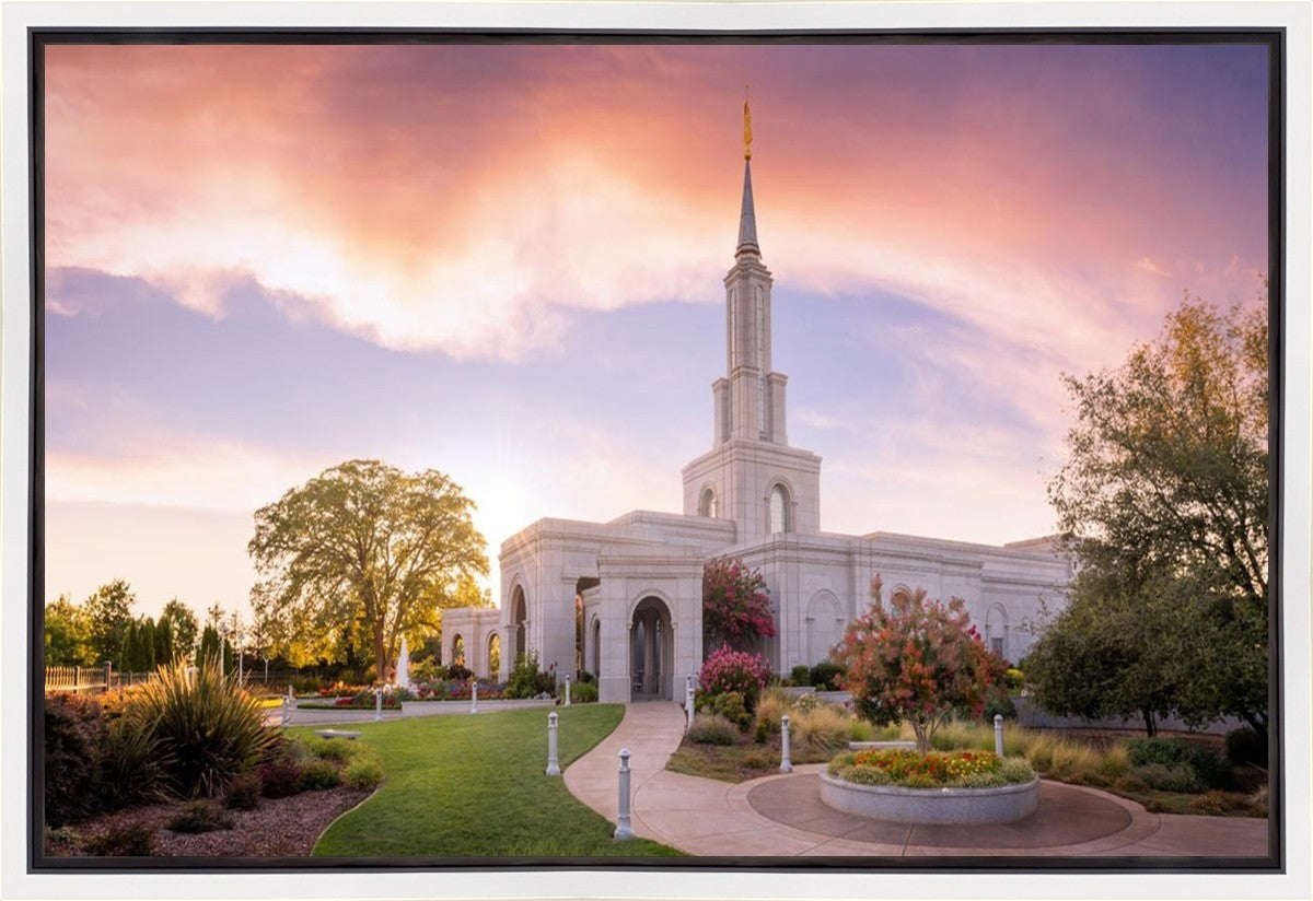 Sacramento Sunset Gallery Wrap