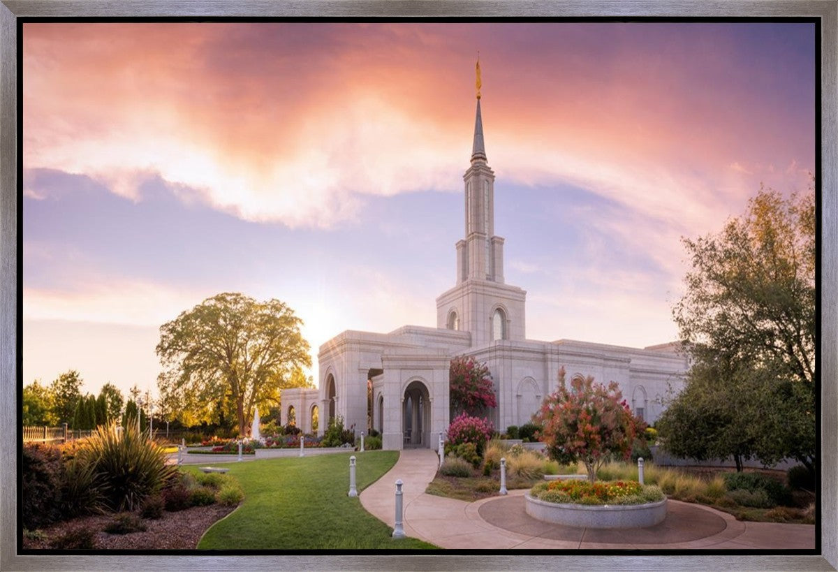 Sacramento Sunset Gallery Wrap