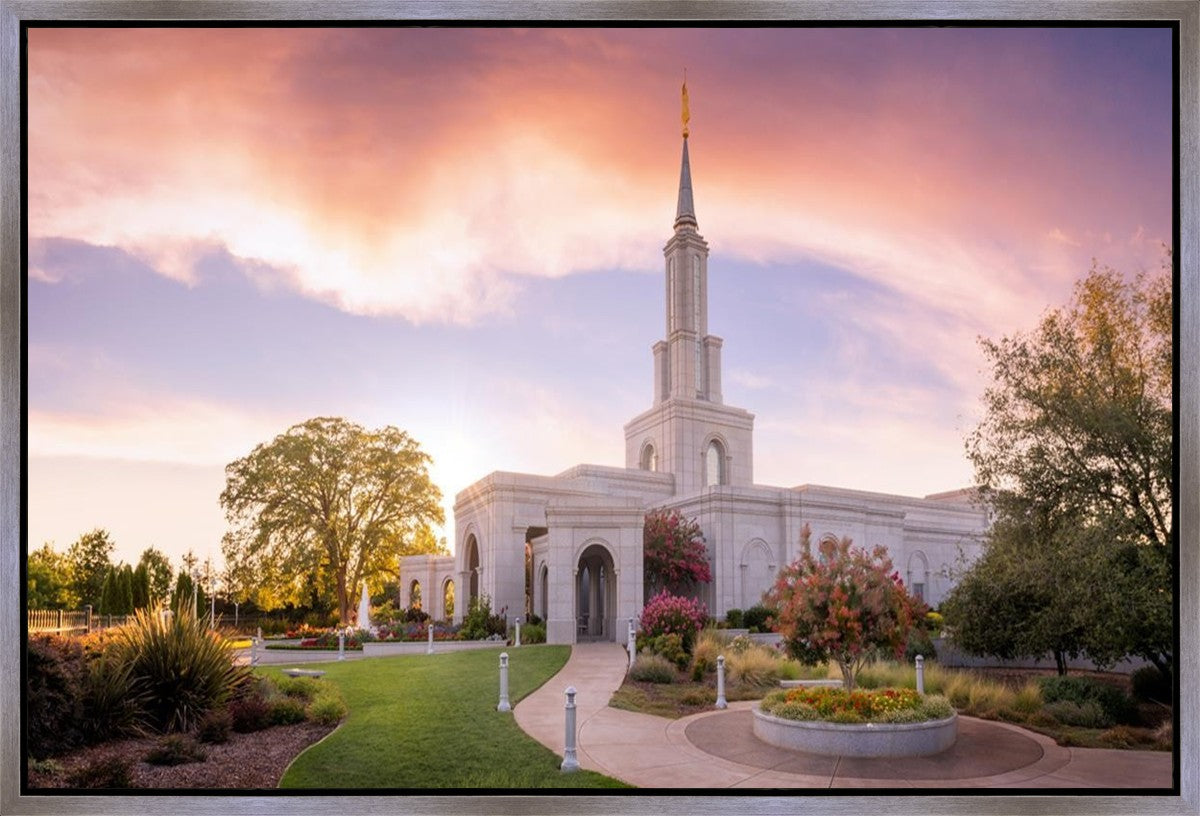 Sacramento Sunset Gallery Wrap