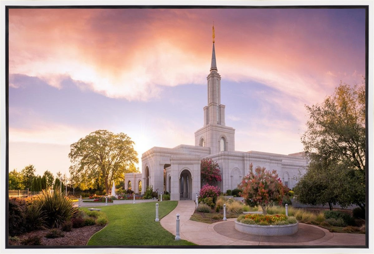 Sacramento Sunset Gallery Wrap