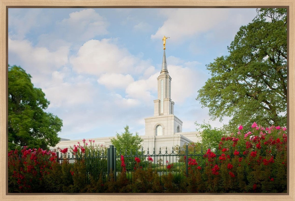 Sacramento Flowers Gallery Wrap