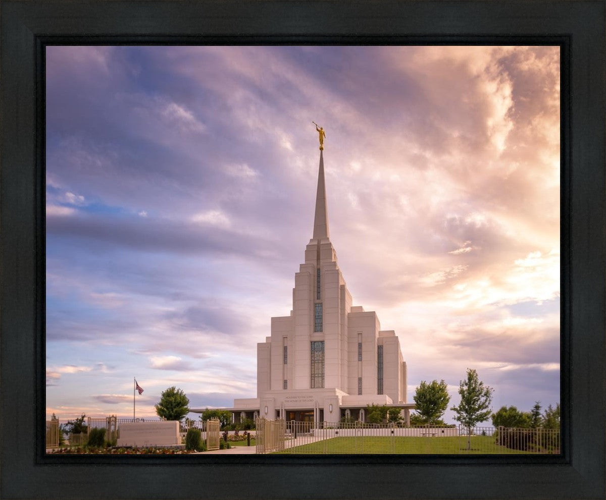Rexburg Cloudy Gallery Wrap
