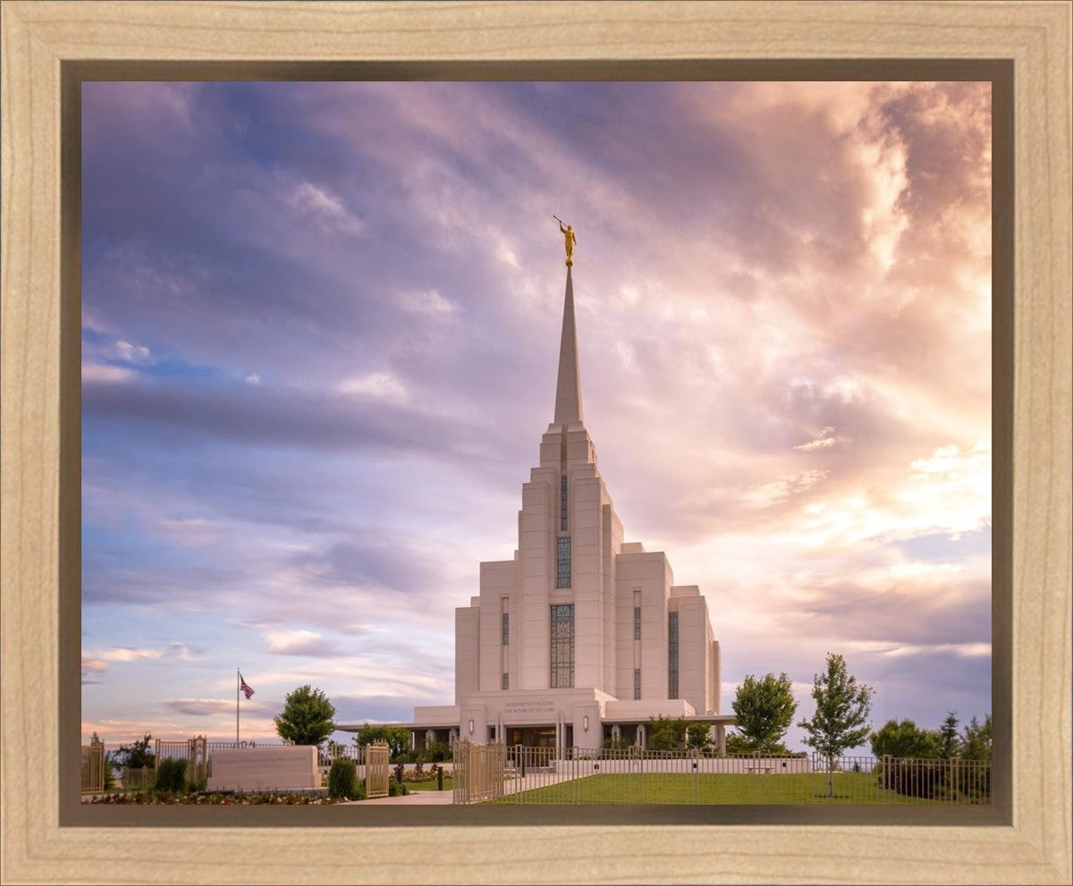 Rexburg Cloudy Gallery Wrap