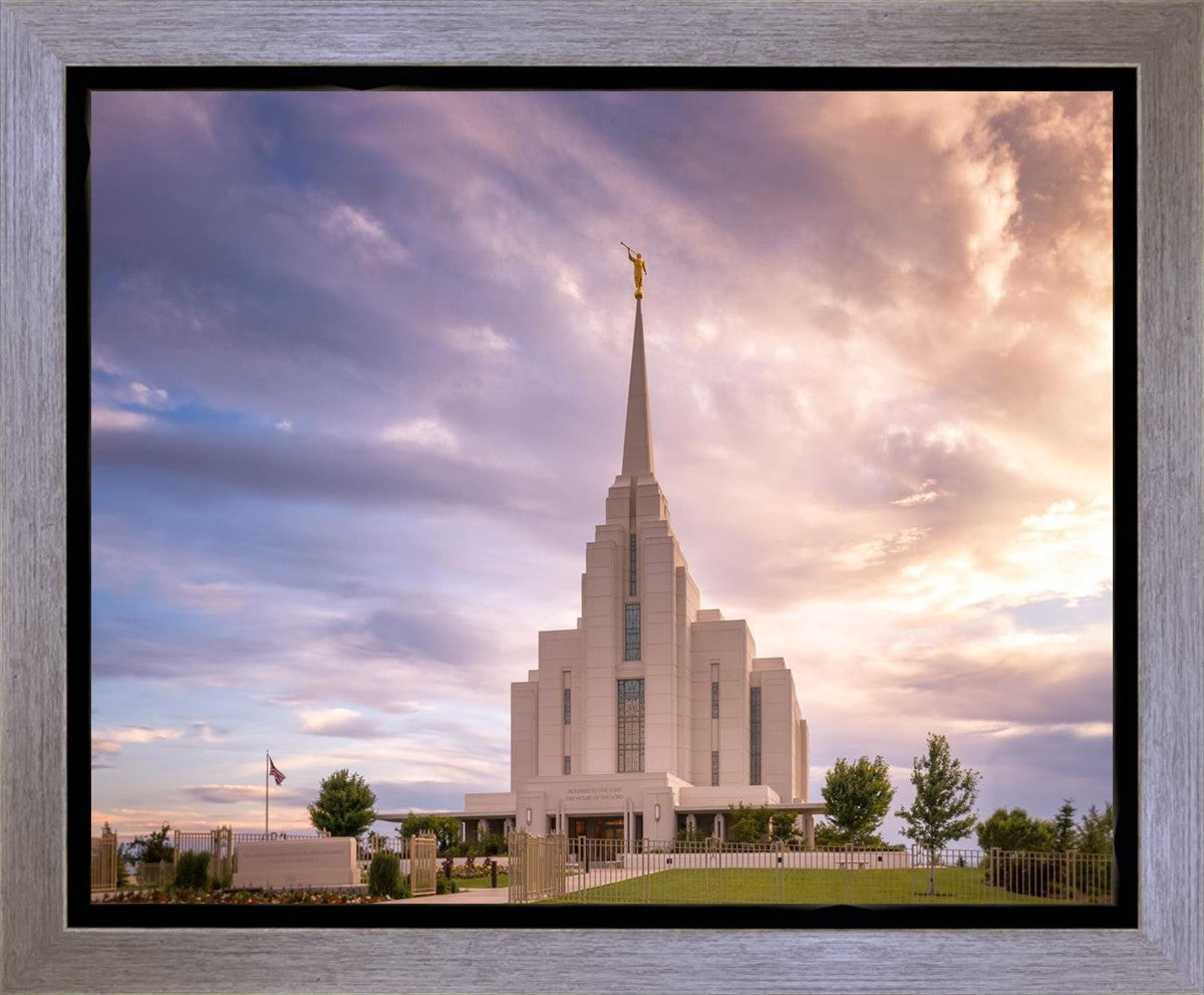 Rexburg Cloudy Gallery Wrap