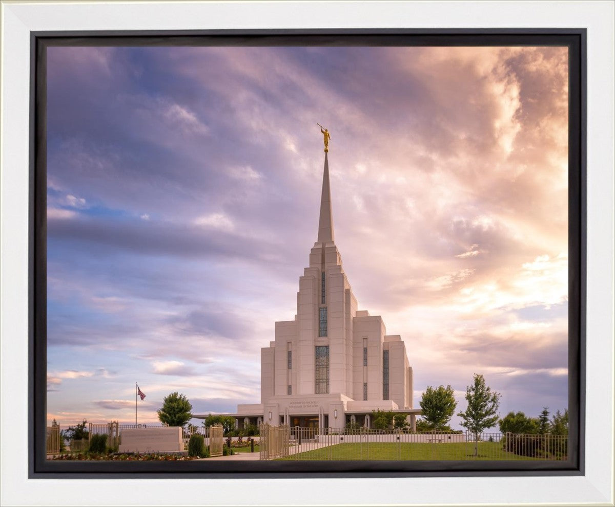 Rexburg Cloudy Gallery Wrap