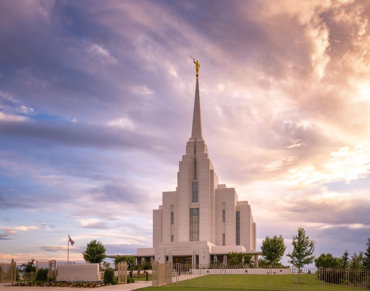 Rexburg Cloudy Gallery Wrap