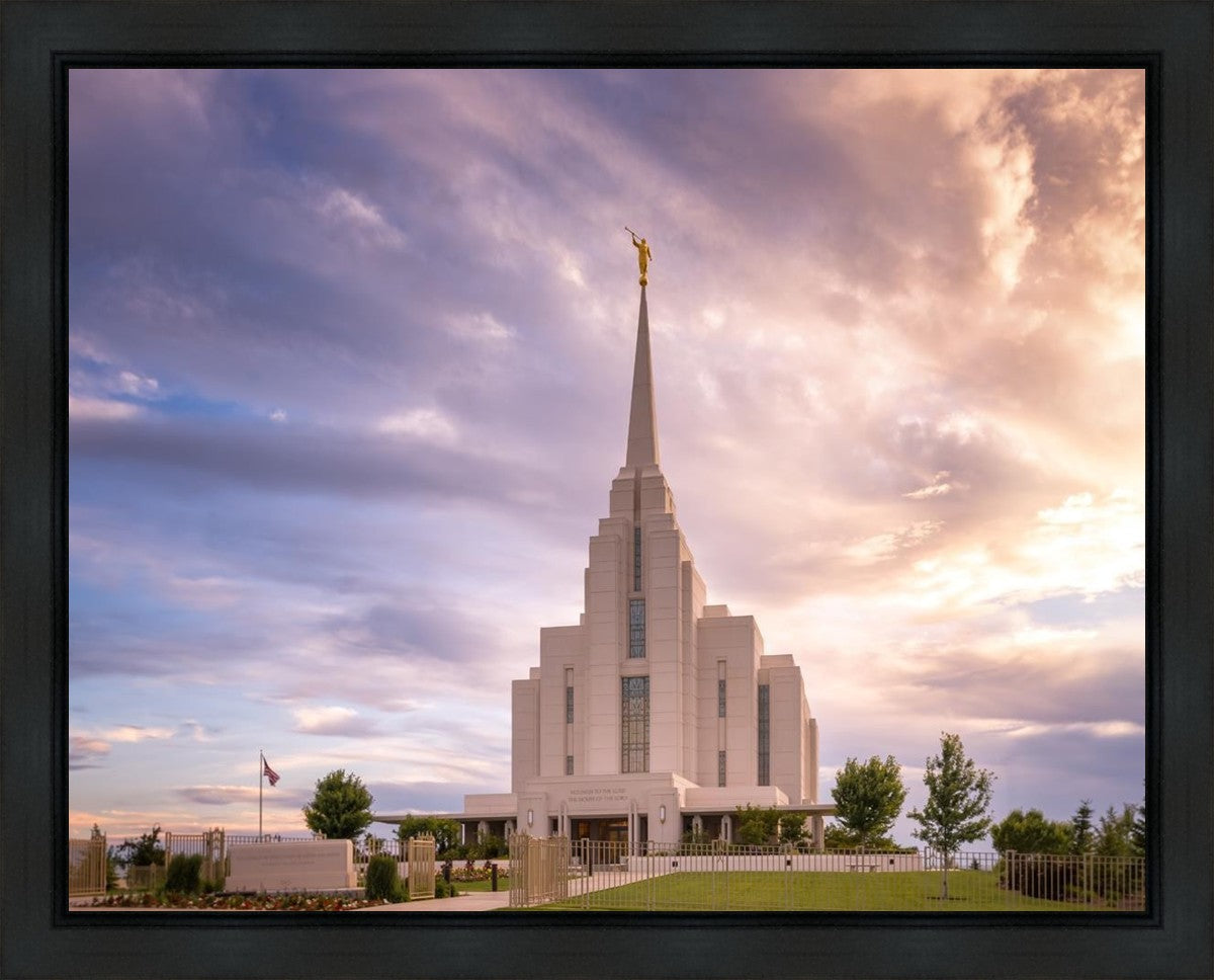 Rexburg Cloudy Gallery Wrap