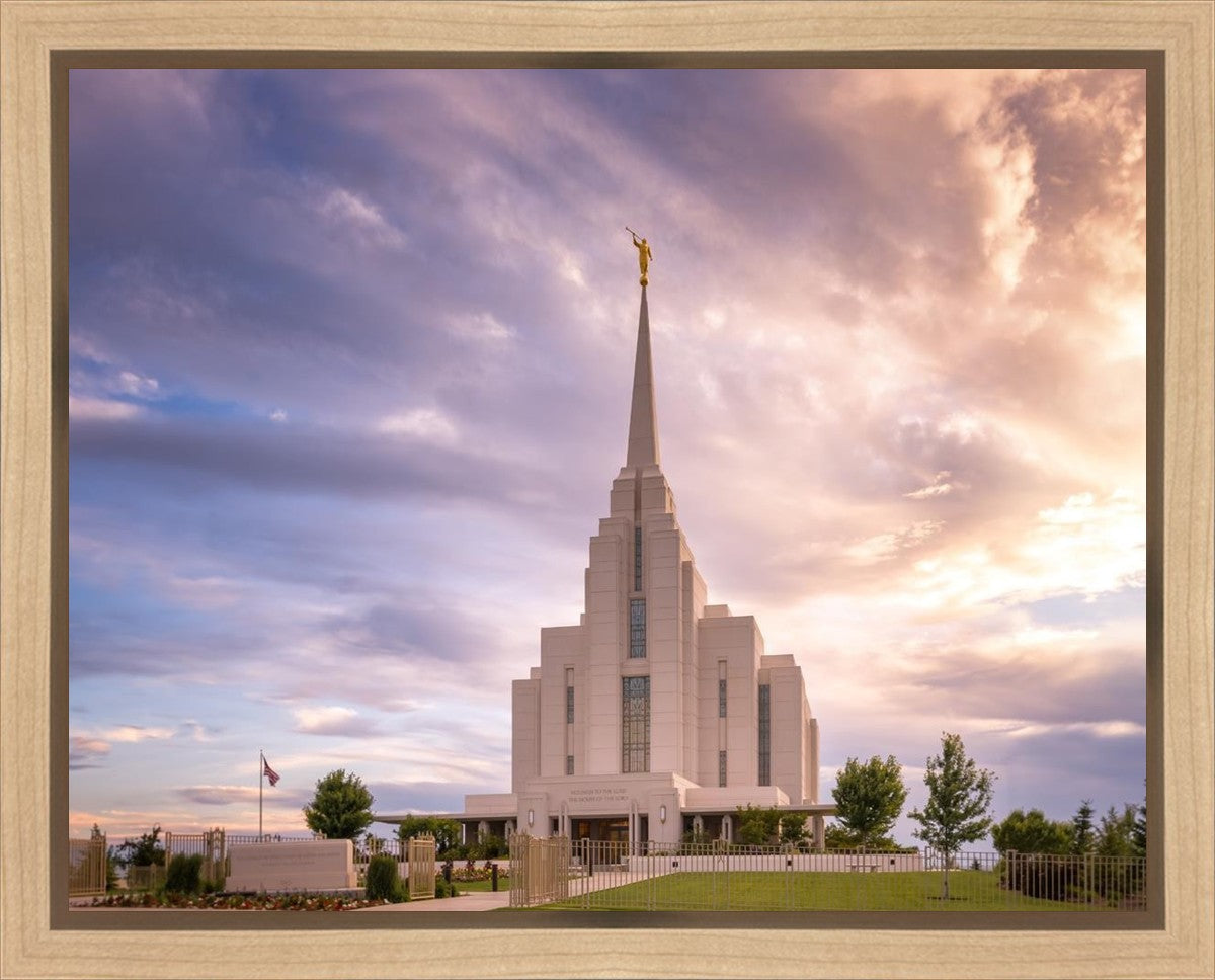 Rexburg Cloudy Gallery Wrap
