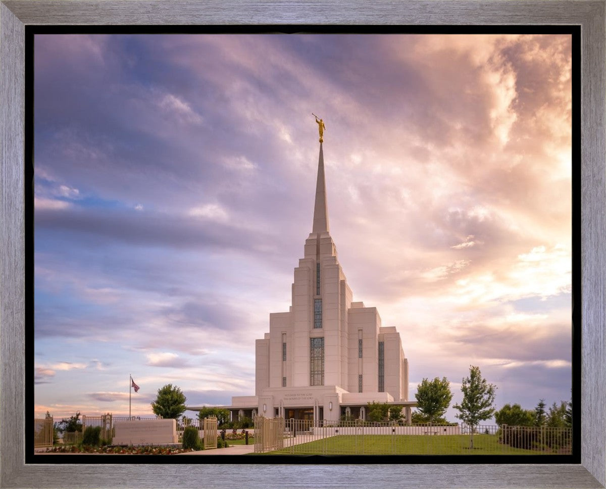 Rexburg Cloudy Gallery Wrap