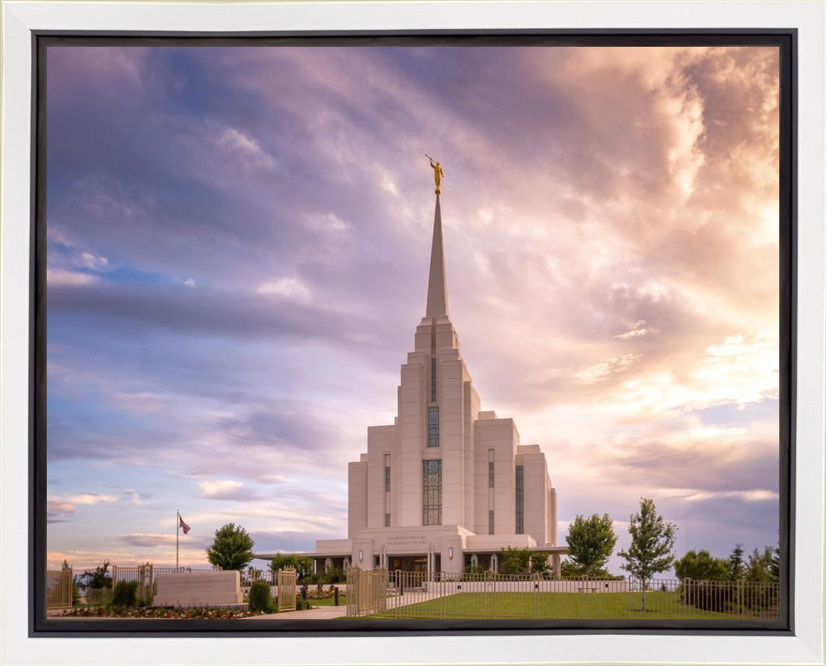 Rexburg Cloudy Gallery Wrap