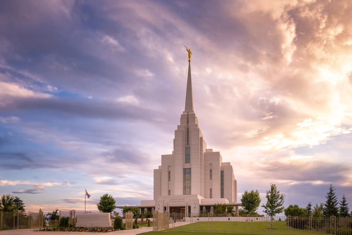 Rexburg Cloudy Gallery Wrap