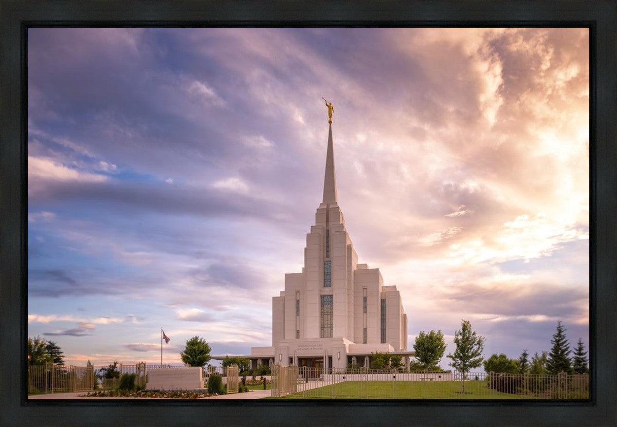 Rexburg Cloudy Gallery Wrap