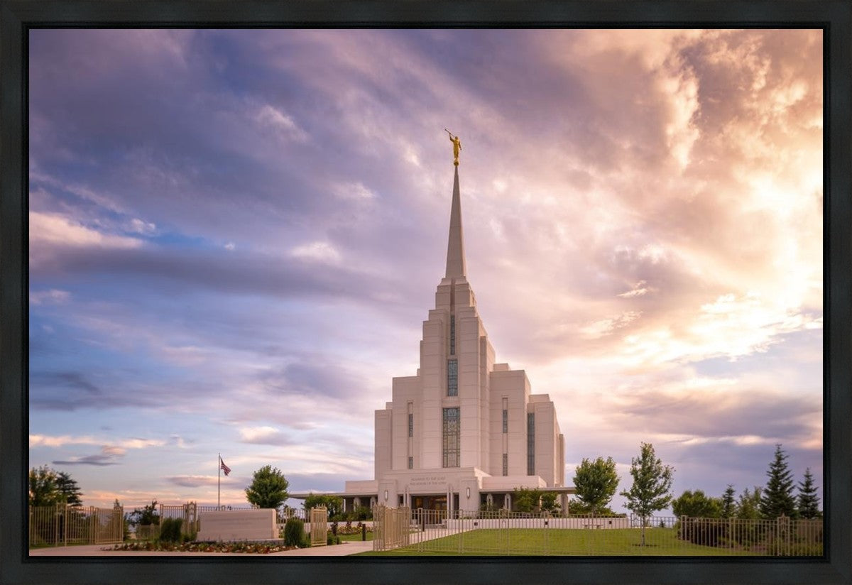 Rexburg Cloudy Gallery Wrap