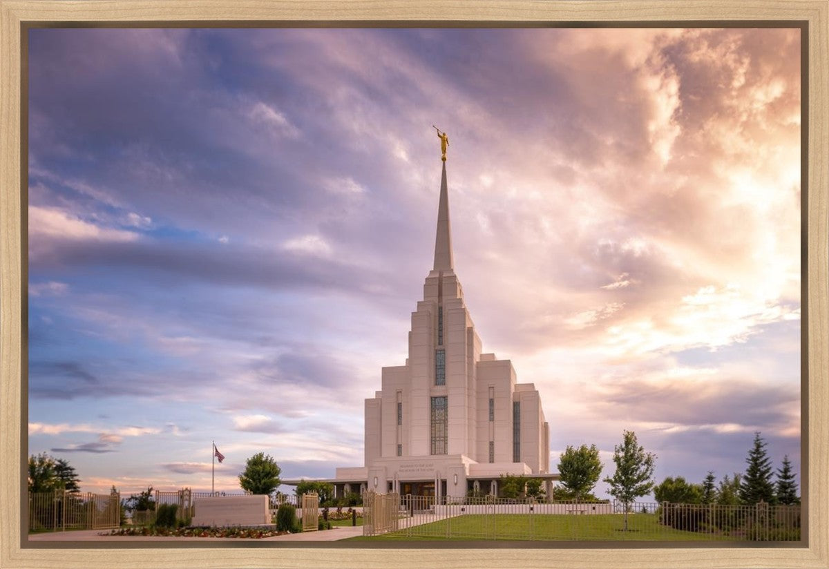 Rexburg Cloudy Gallery Wrap