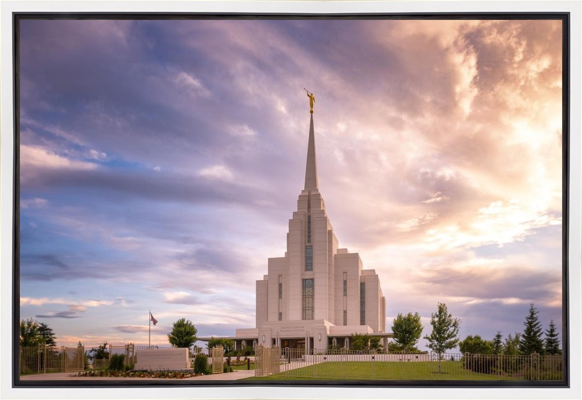 Rexburg Cloudy Gallery Wrap